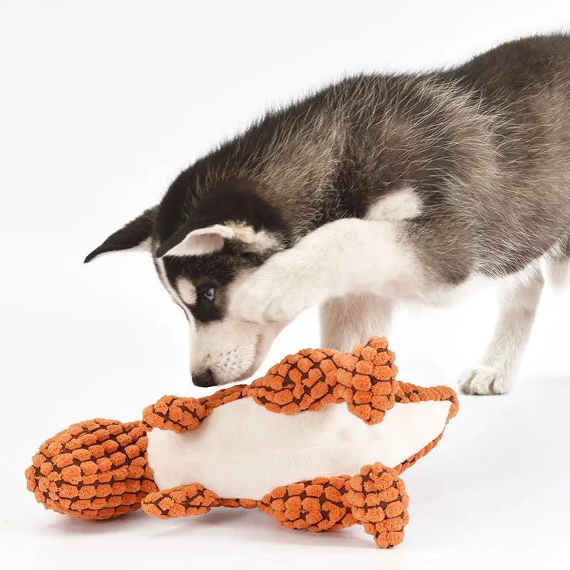 Peluche sonore à mâcher pour petits chiens