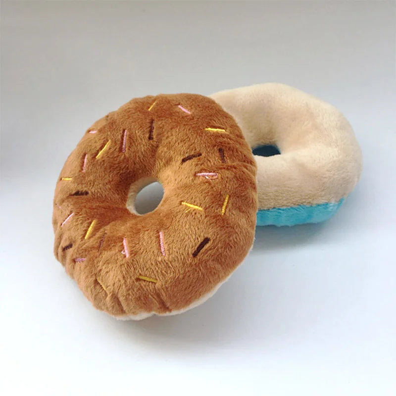 Donut sonore interactif pour petits et moyens chiens