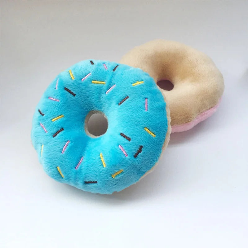 Donut sonore interactif pour petits et moyens chiens