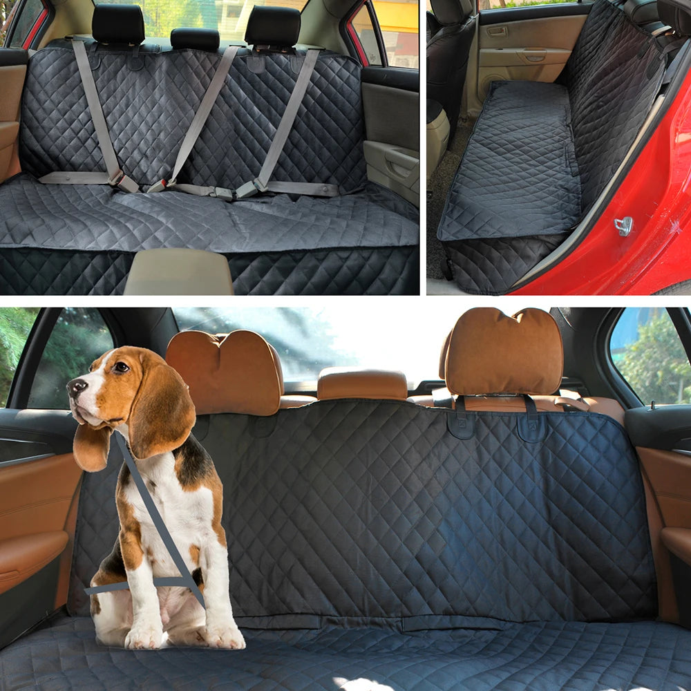 Housse imperméable pour voiture - sièges arrière pour chien