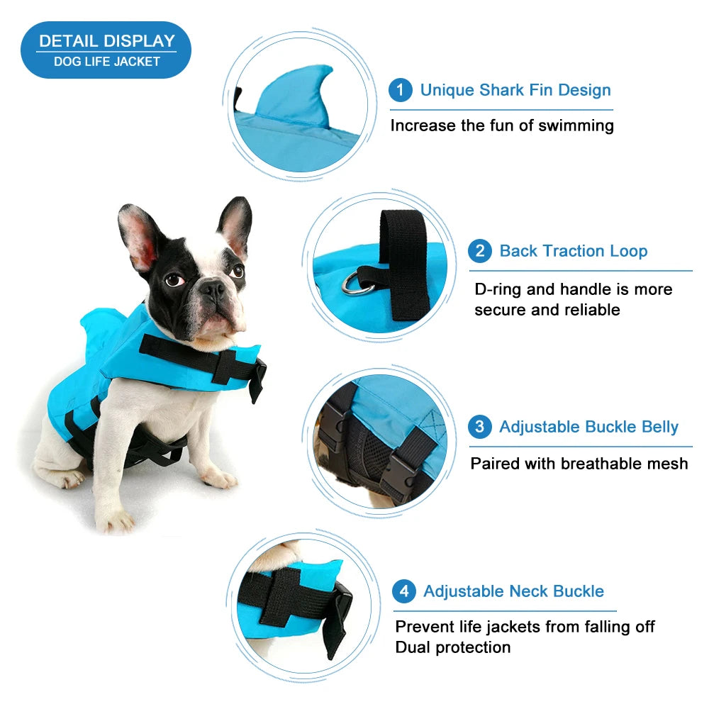 Gilet de sauvetage pour chien - sécurité et flottabilité 
