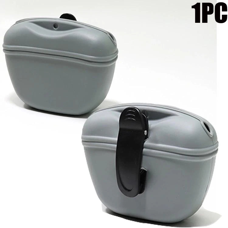 Pochette à friandises en silicone pour chien