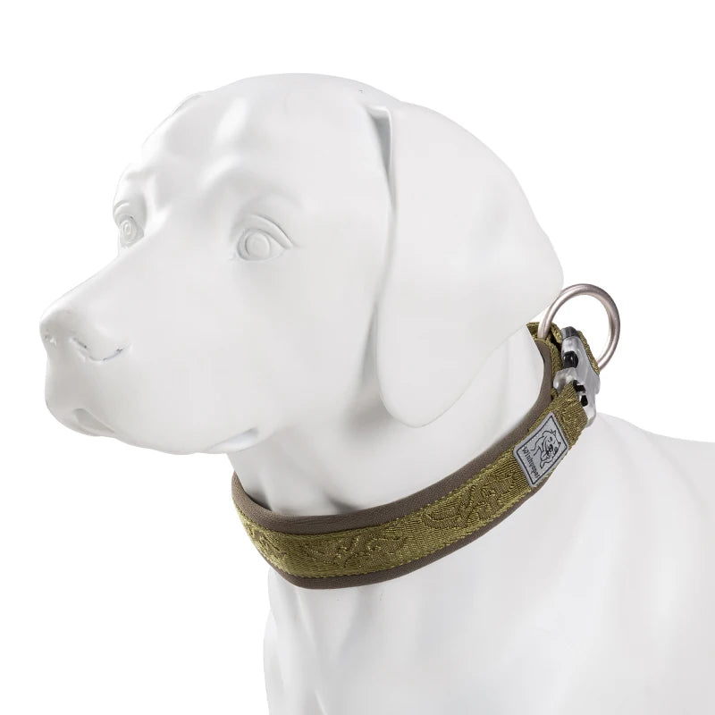 TRUE LOVE - Collier pour chien en nylon avec rembourrage en néoprène