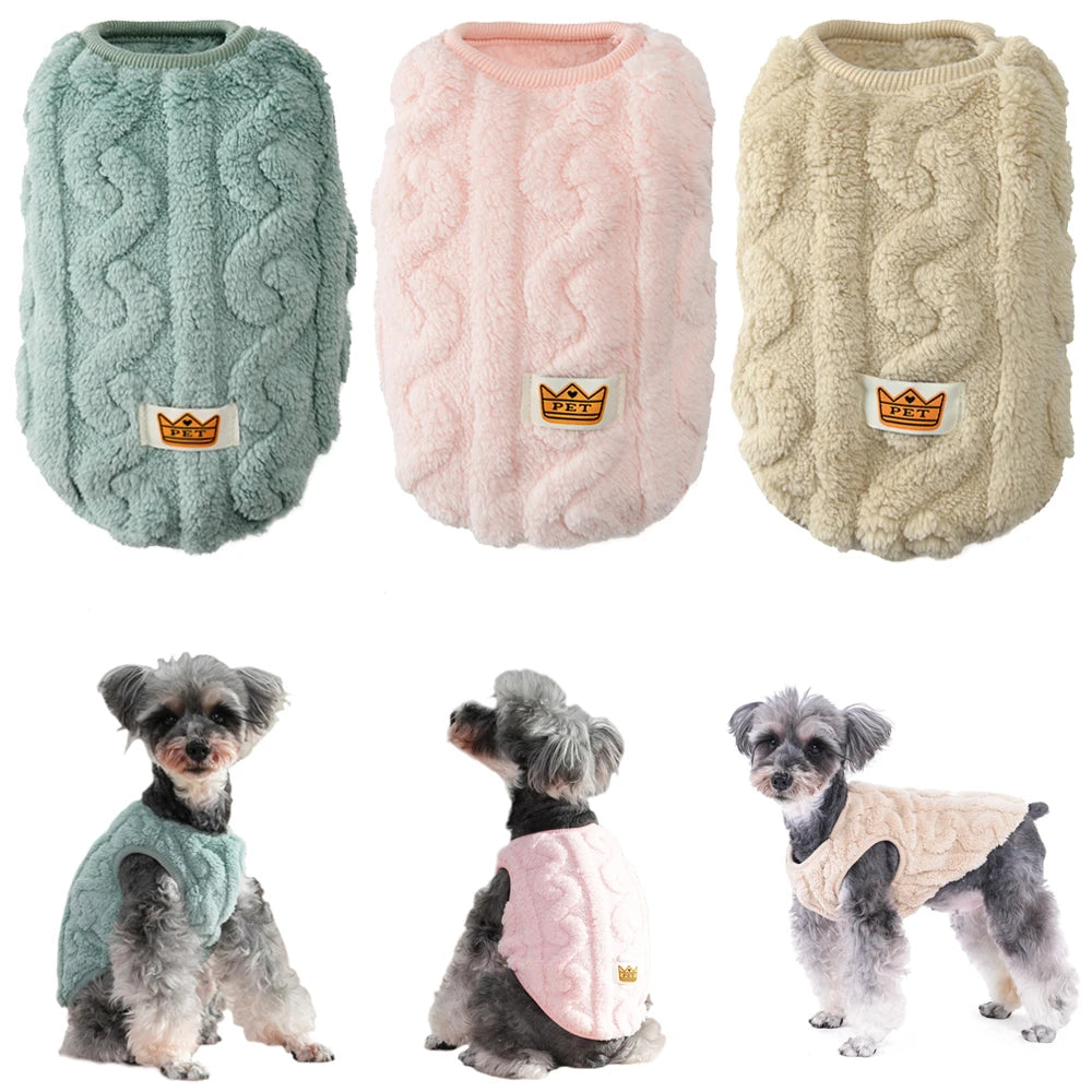 Pull en polaire pour petits chiens