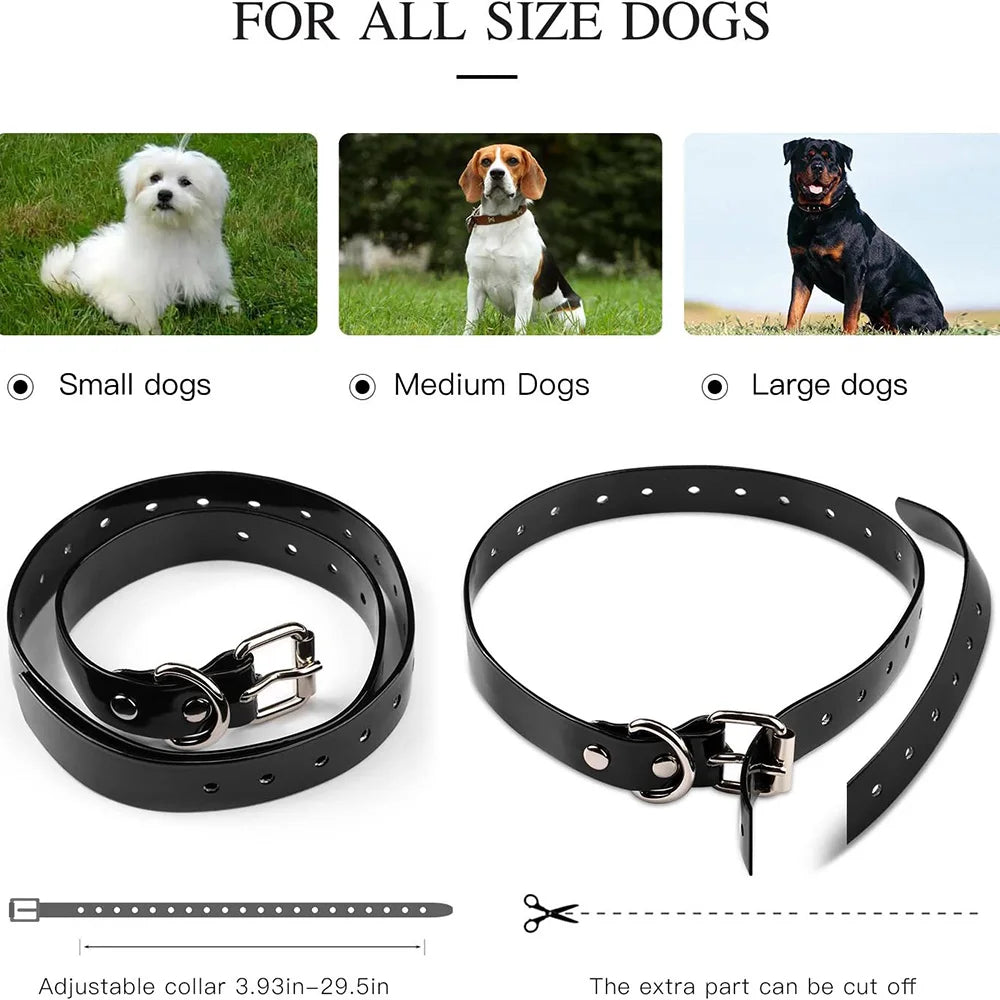 Collier de Dressage - Anti-Aboiement avec Choc et Vibration pour chien