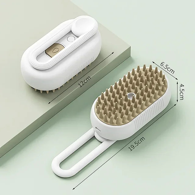 Brosse à vapeur pour chien et chat