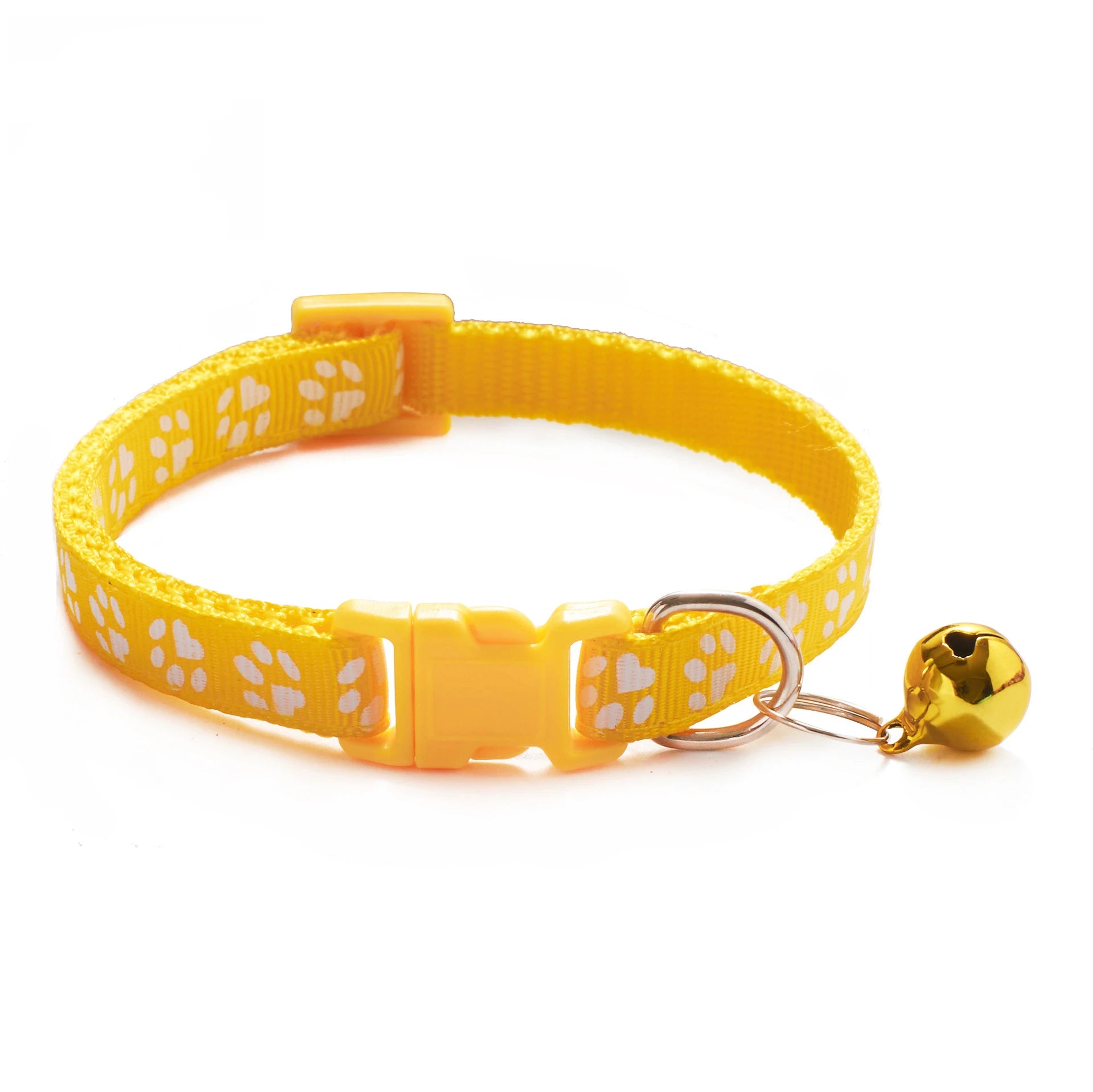 Collier motif imprimé avec clochette pour chat