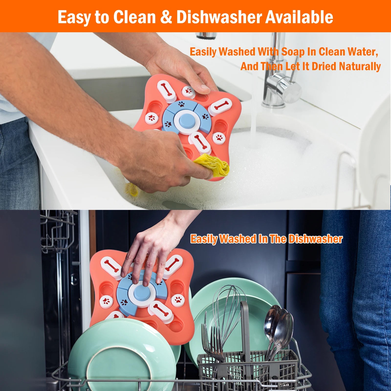 Jeux d'intelligence - Puzzle pour chien et chat