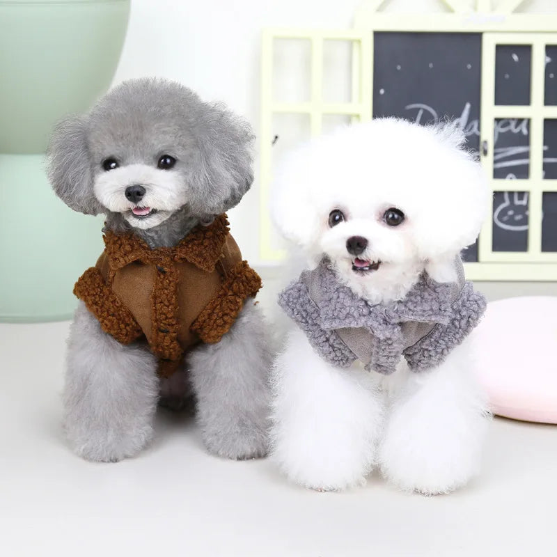 Manteau en polaire pour petits chiens