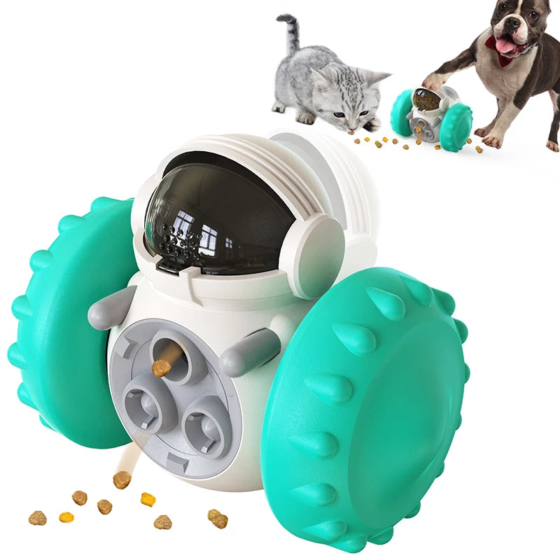 Jouet interactif - Distributeur de croquettes pour chien et chat