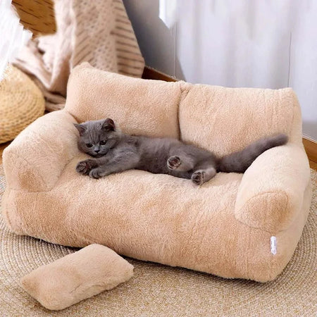 Lit canapé apaisant pour petits chiens et chats
