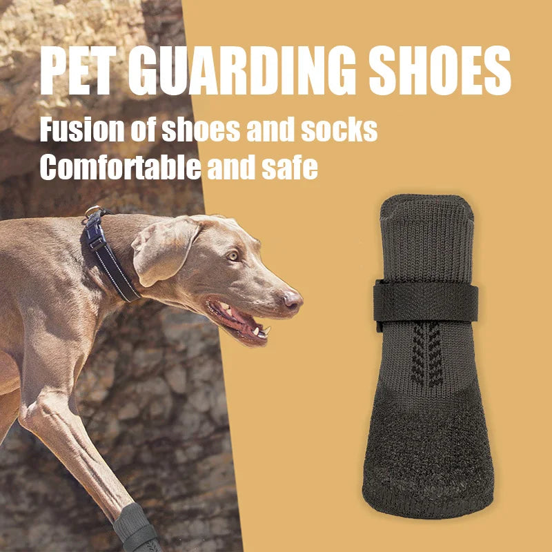 Chaussures d'hiver confortables et protectrices pour chien