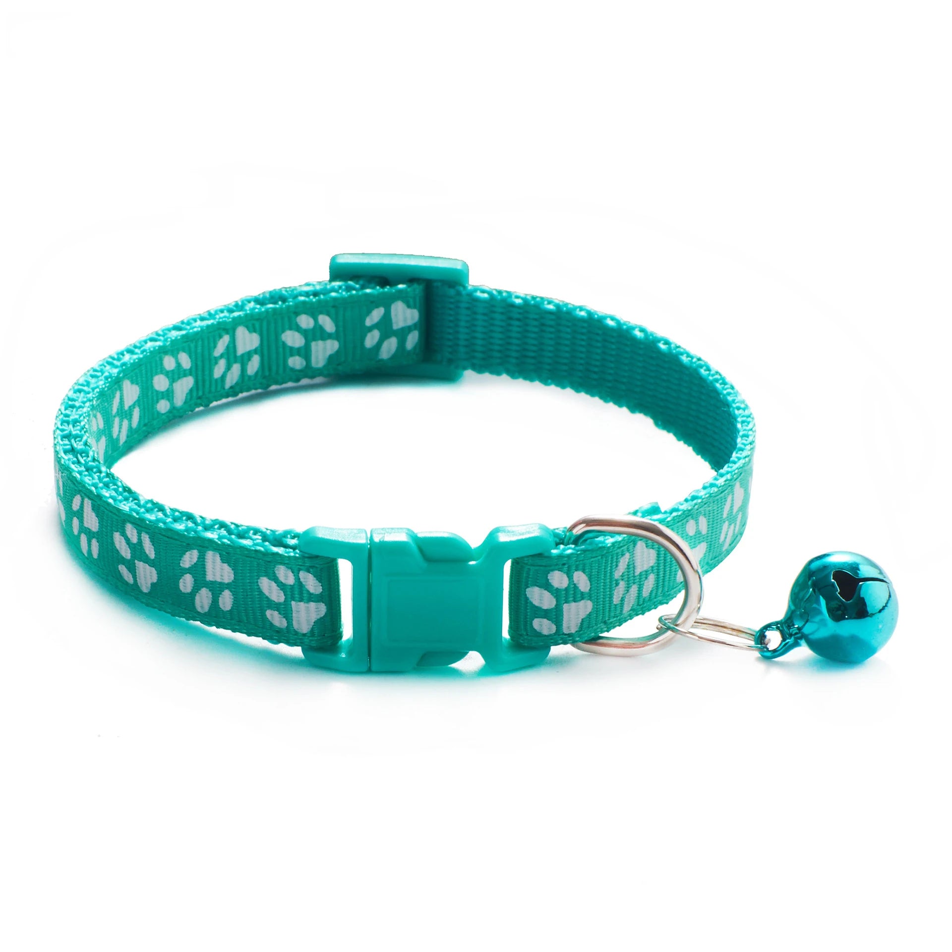 Collier motif imprimé avec clochette pour chat