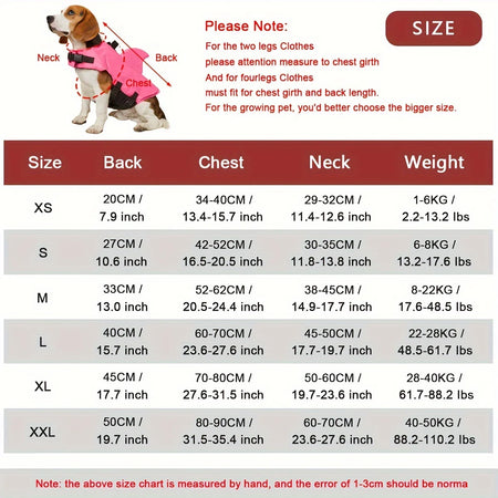 Gilet de sauvetage pour chien - sécurité et flottabilité 