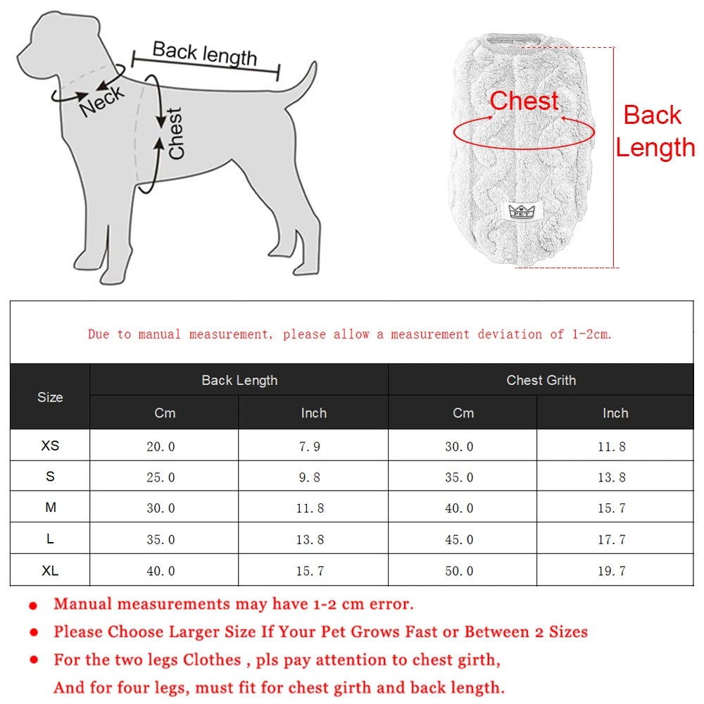 Pull en polaire pour petits chiens