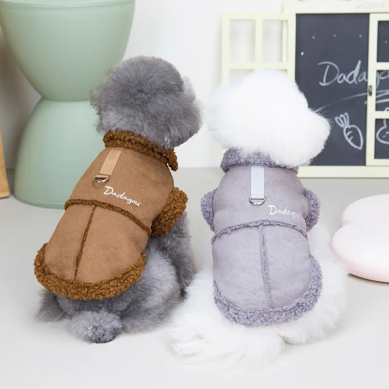 Manteau en polaire pour petits chiens