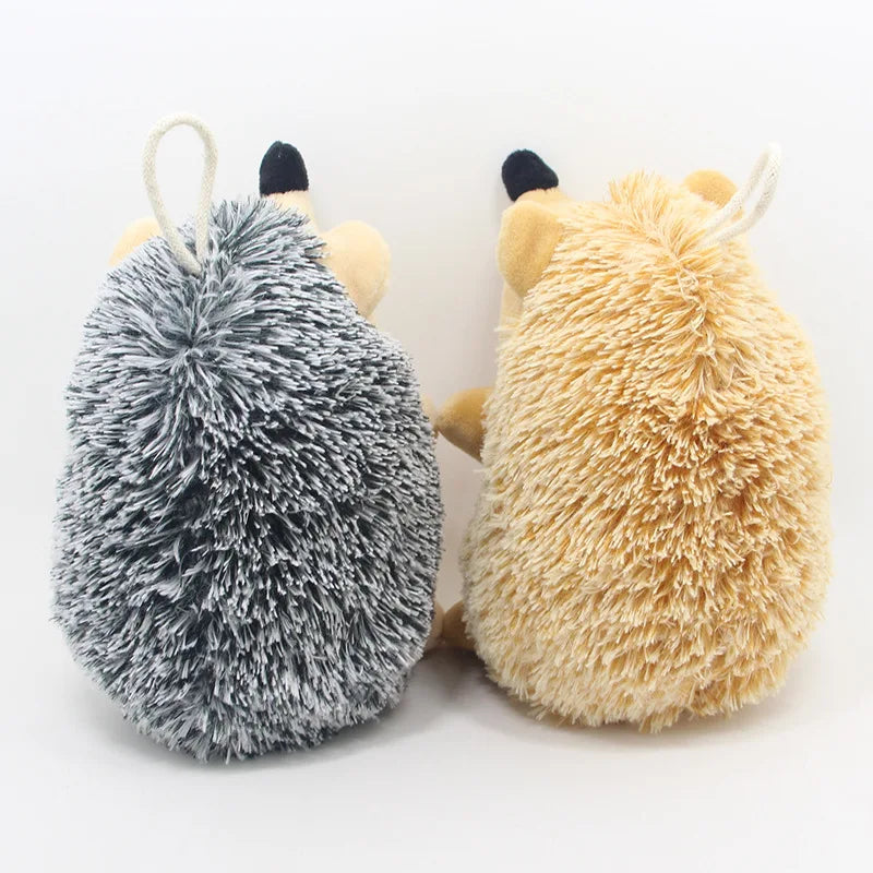 Peluche hérisson sonore pour petits chiens