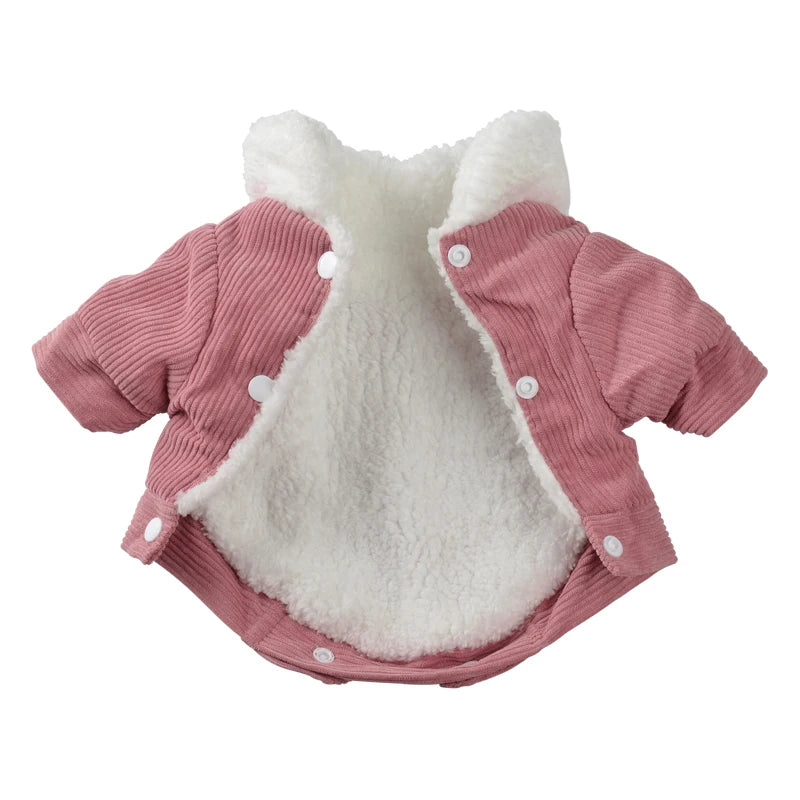 Manteau en doublure polaire pour petits et moyens chiens