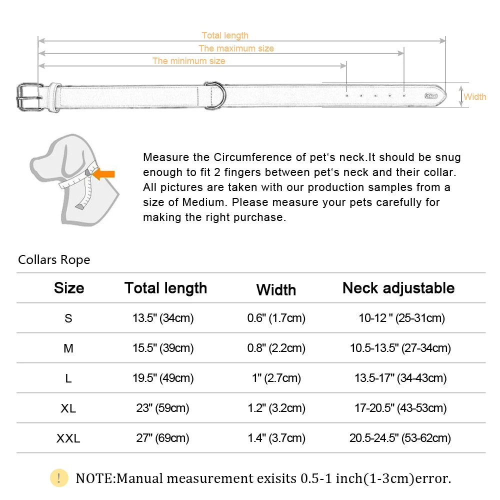 Collier rembourré ultra-confort pour chien