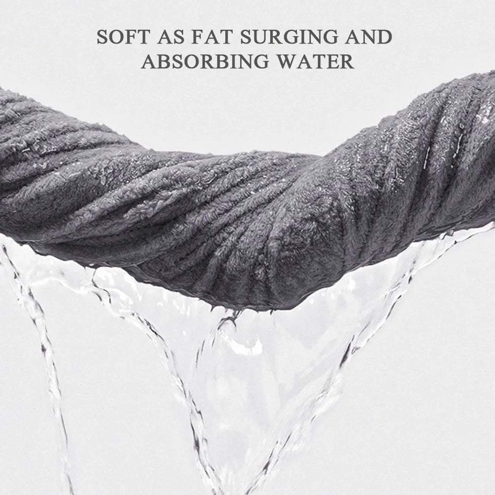 Serviette de bain douce et absorbante en microfibre pour chien et chat