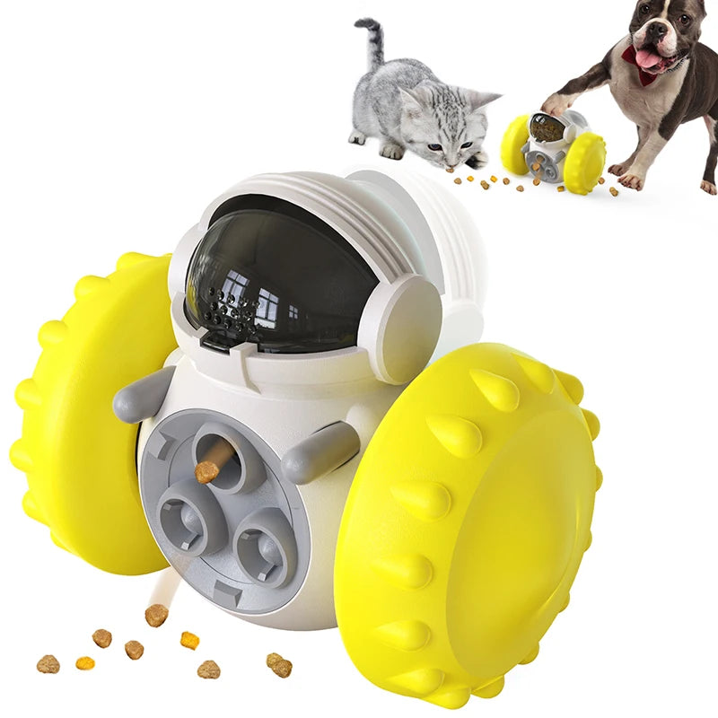 Jouet interactif - Distributeur de croquettes pour chien et chat