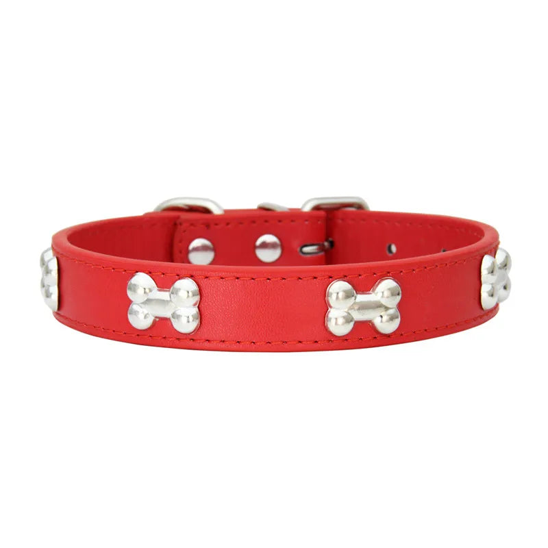 Collier motif os pour chien