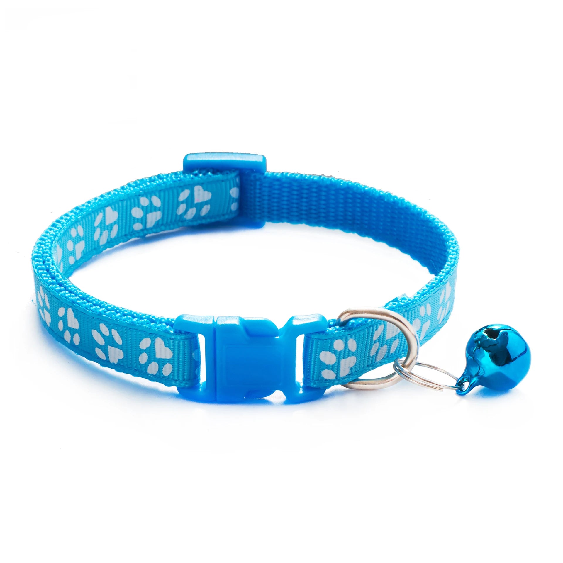 Collier motif imprimé avec clochette pour chat