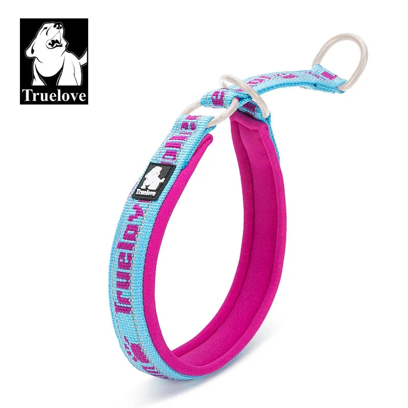 Collier TrueLove en nylon avec bande réfléchissante pour chien