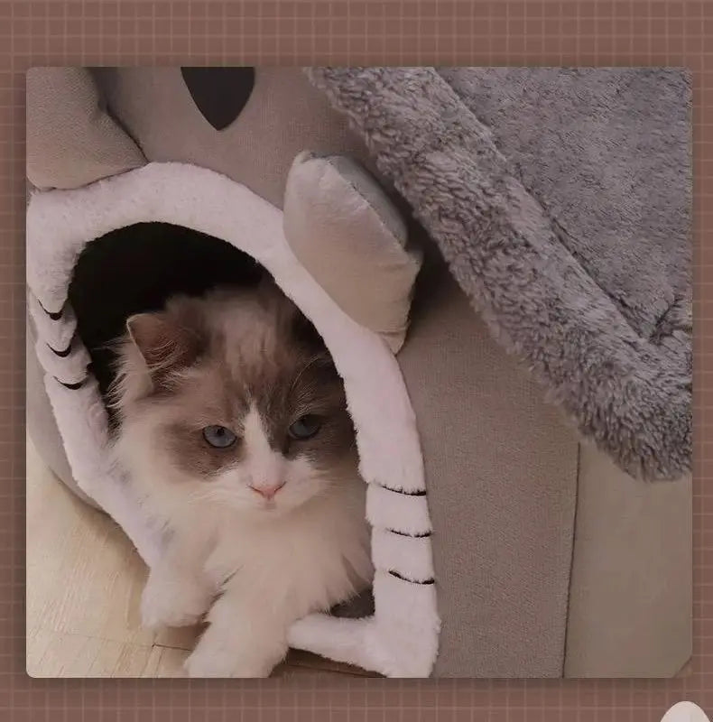 Niche antidérapante pour petits chiens et chats