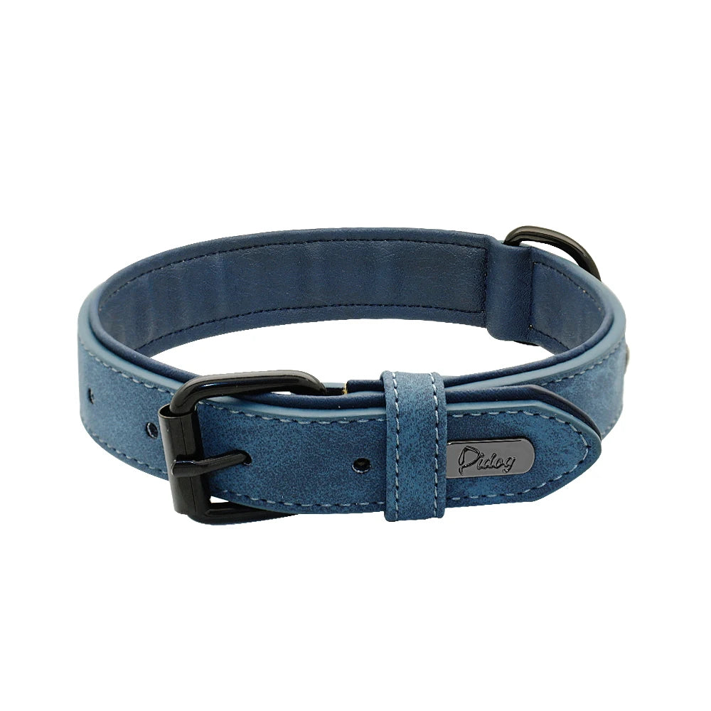 Collier rembourré ultra-confort pour chien