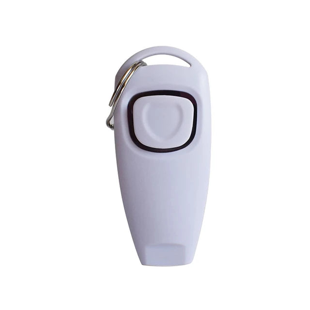 Clicker d'éducation + sifflet 2 en 1 pour chien