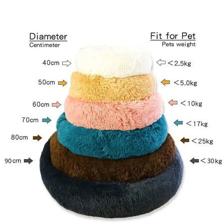Coussin en peluche pour chien et chat