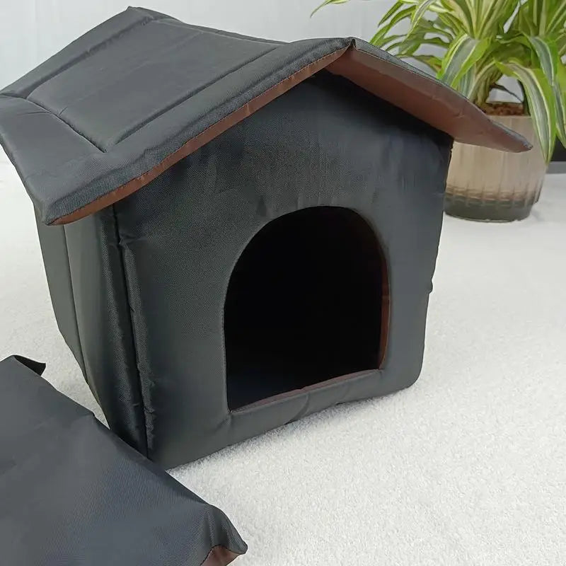 Niche d'extérieur imperméable pour petits chiens et chats