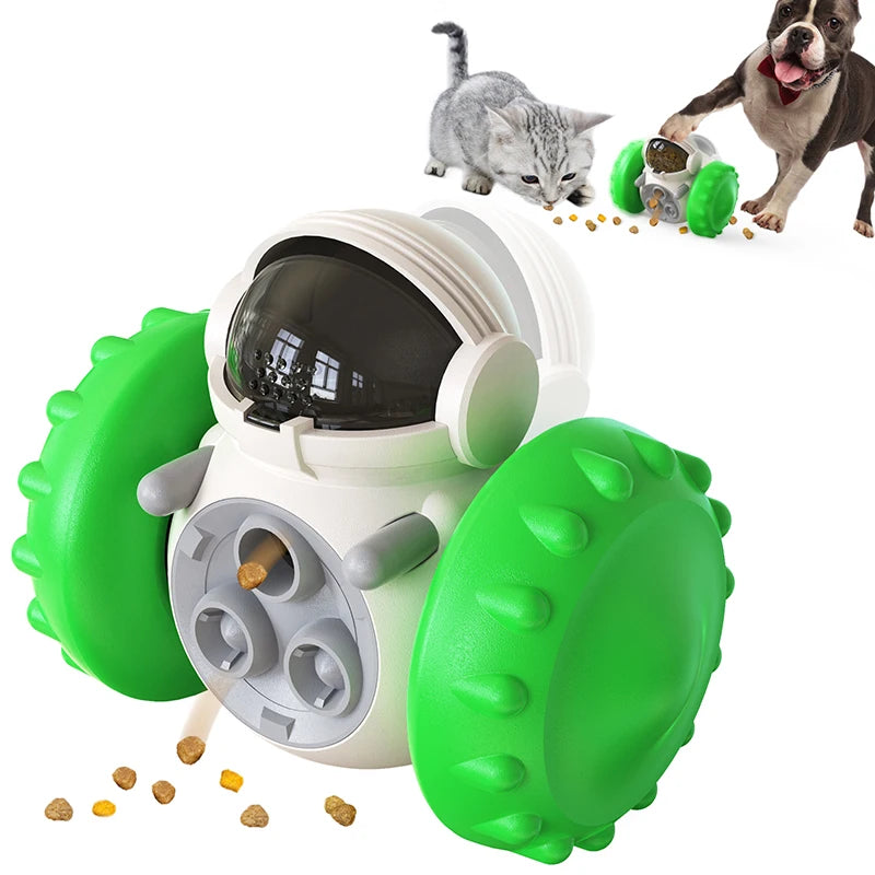 Jouet interactif - Distributeur de croquettes pour chien et chat