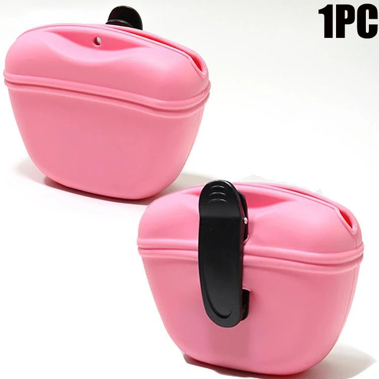 Pochette à friandises en silicone pour chien