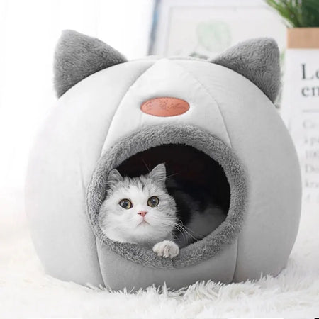 Niche isolante et antidérapante pour chat