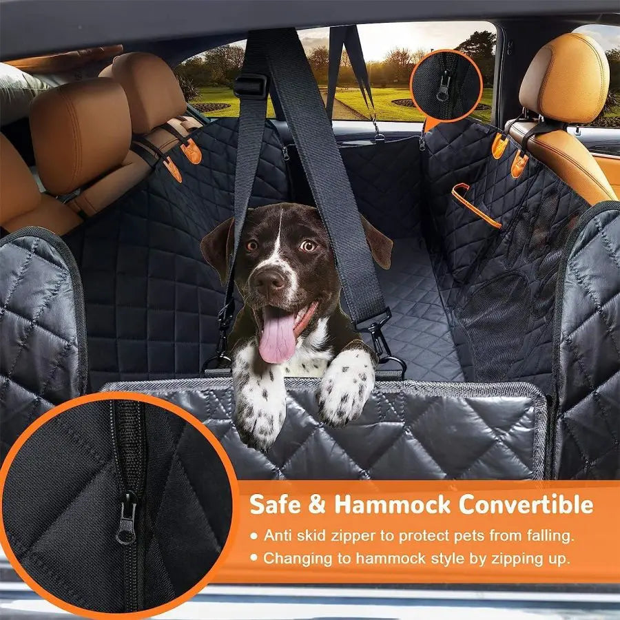Housse de voiture imperméable pour sièges arrière - protection ultime pour vos trajets avec animaux