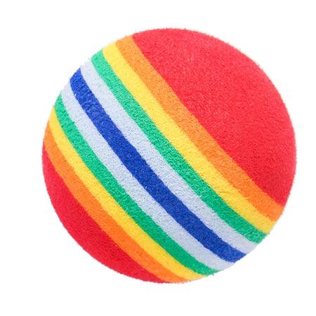 Balles Arc-en-ciel pour chat