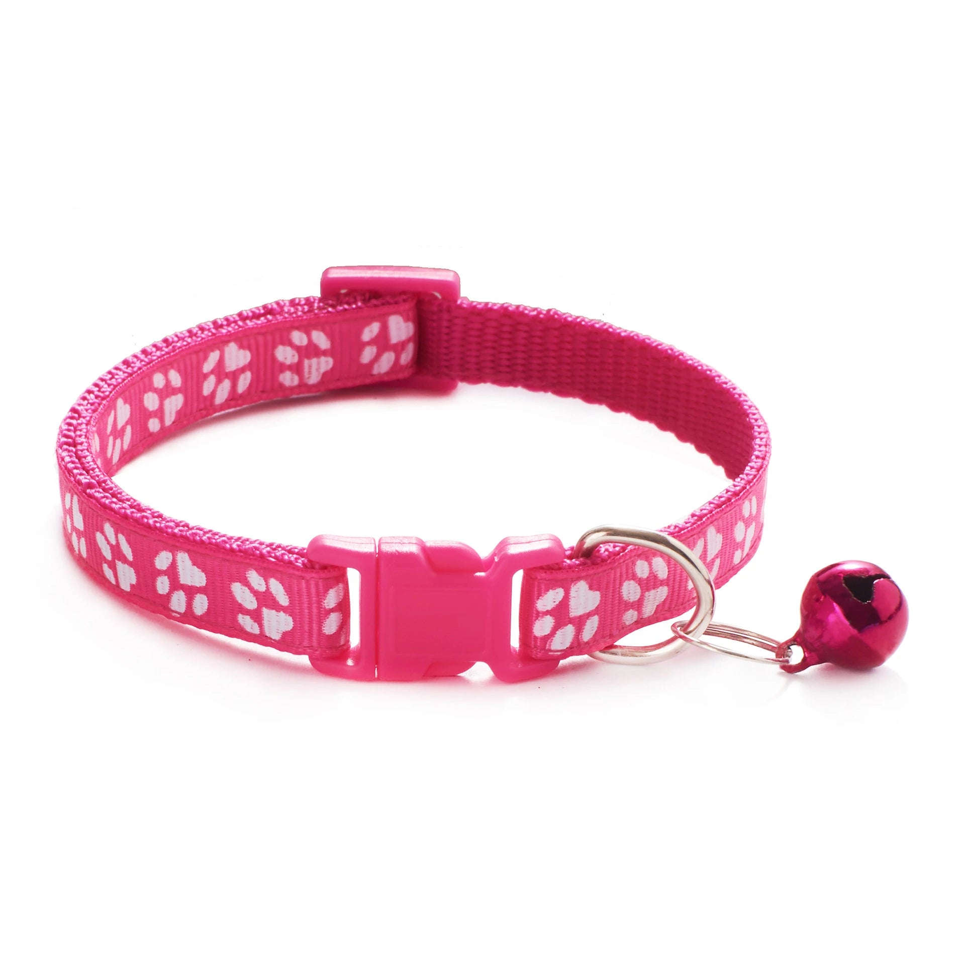 Collier motif imprimé avec clochette pour chat