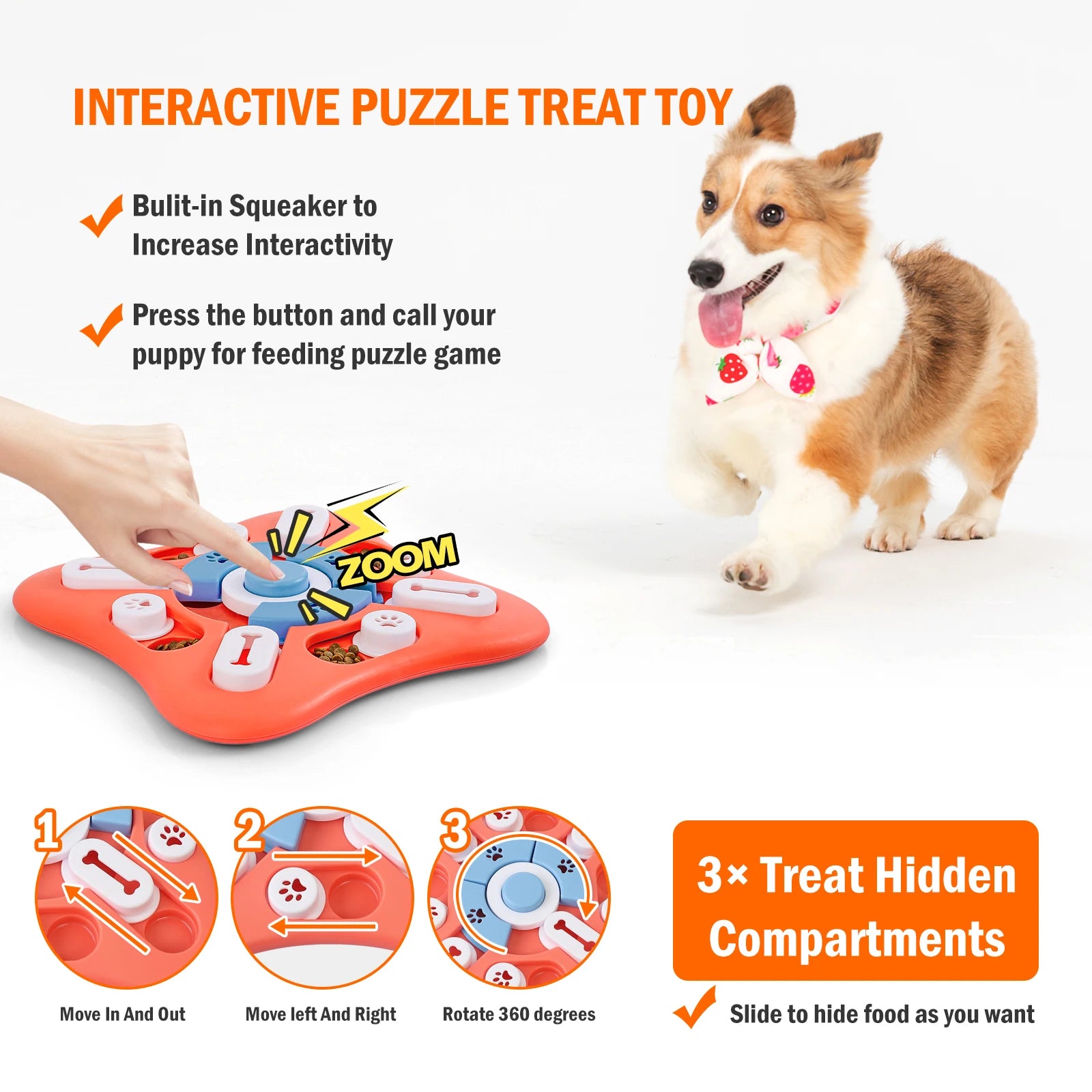 Jeux d'intelligence - Puzzle pour chien et chat